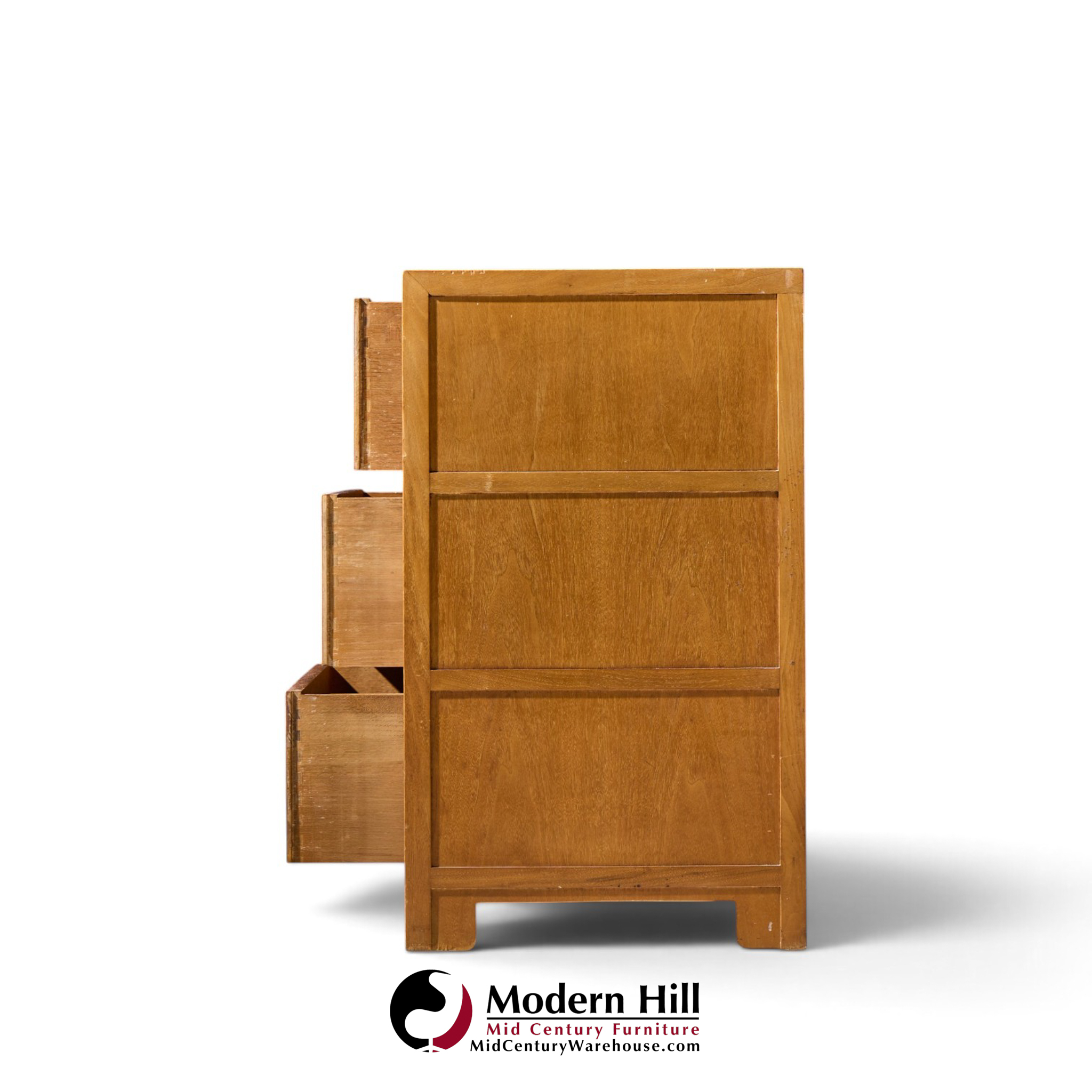 michael taylor for baker mid century 9 drawer mahogany lowboy dresser