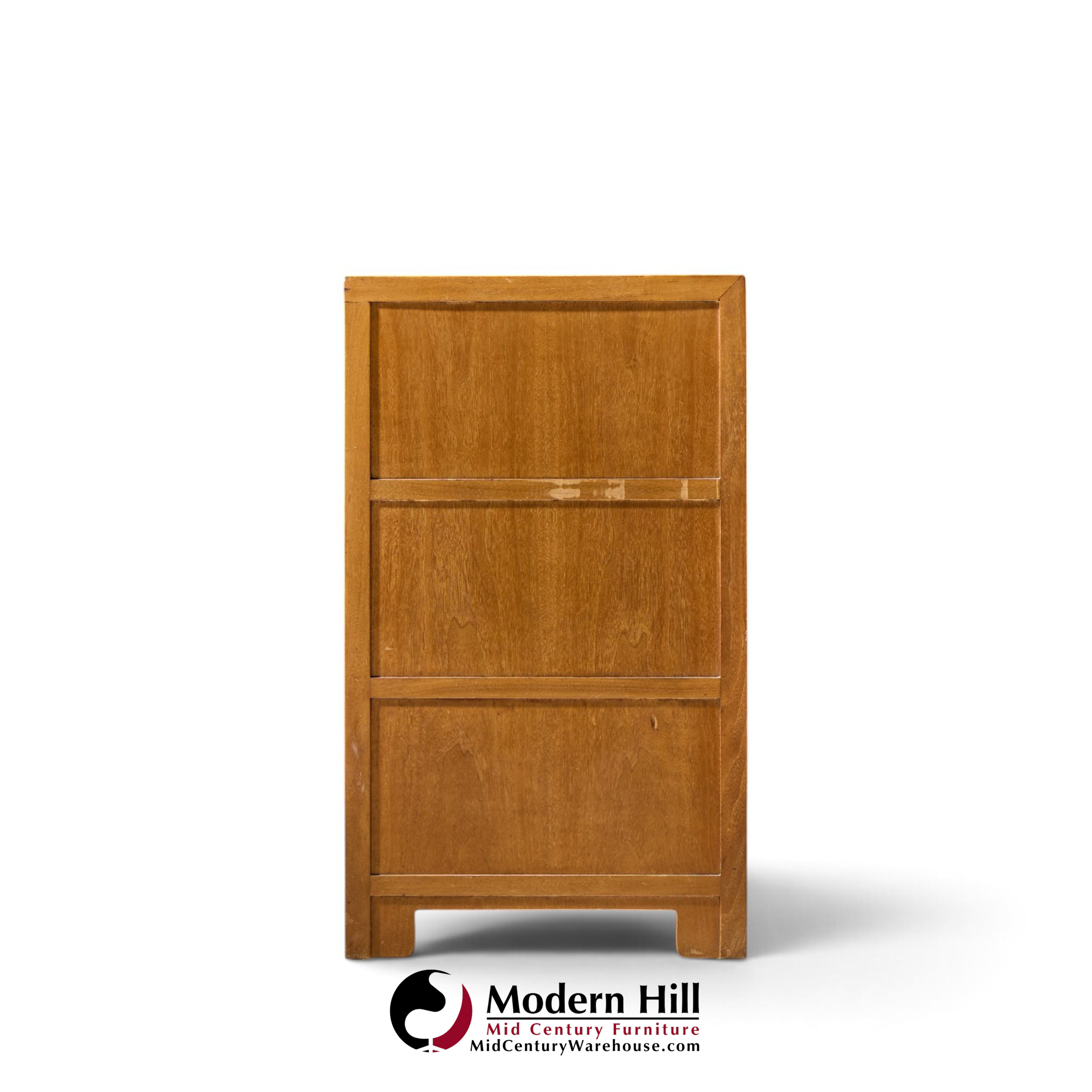 michael taylor for baker mid century 9 drawer mahogany lowboy dresser