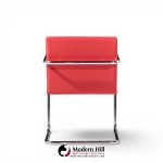 mies van der rohe for knoll brno mid century cantilever chrome dining chairs - set of 8