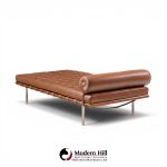 mies van der rohe for knoll mid century barcelona daybed chaise