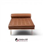 mies van der rohe for knoll mid century barcelona daybed chaise