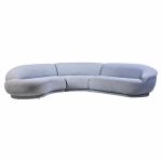 milo baughman for thayer coggin mid century sectional sofa
