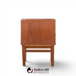 robsjohn gibbings for widdicomb mid century bleached mahogany dropside console table
