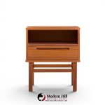 robsjohn gibbings for widdicomb mid century bleached mahogany dropside console table