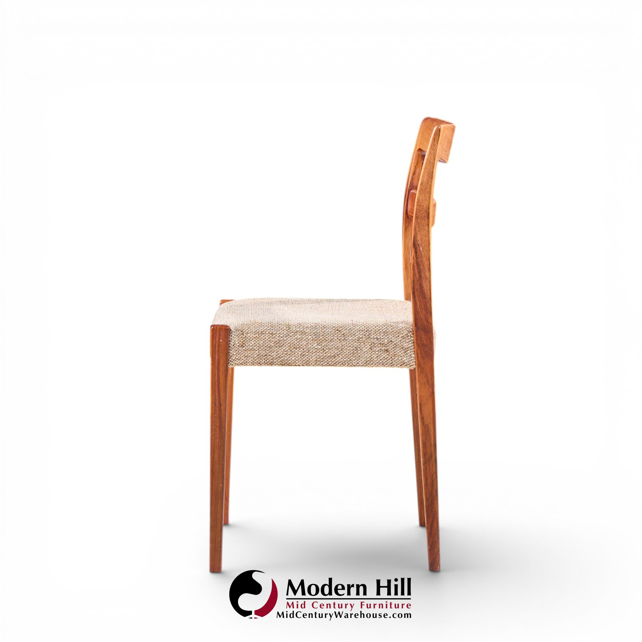nils jonsson for troeds garmi mid century swedish teak dining chairs - set of 8
