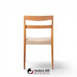 nils jonsson for troeds garmi mid century swedish teak dining chairs - set of 8