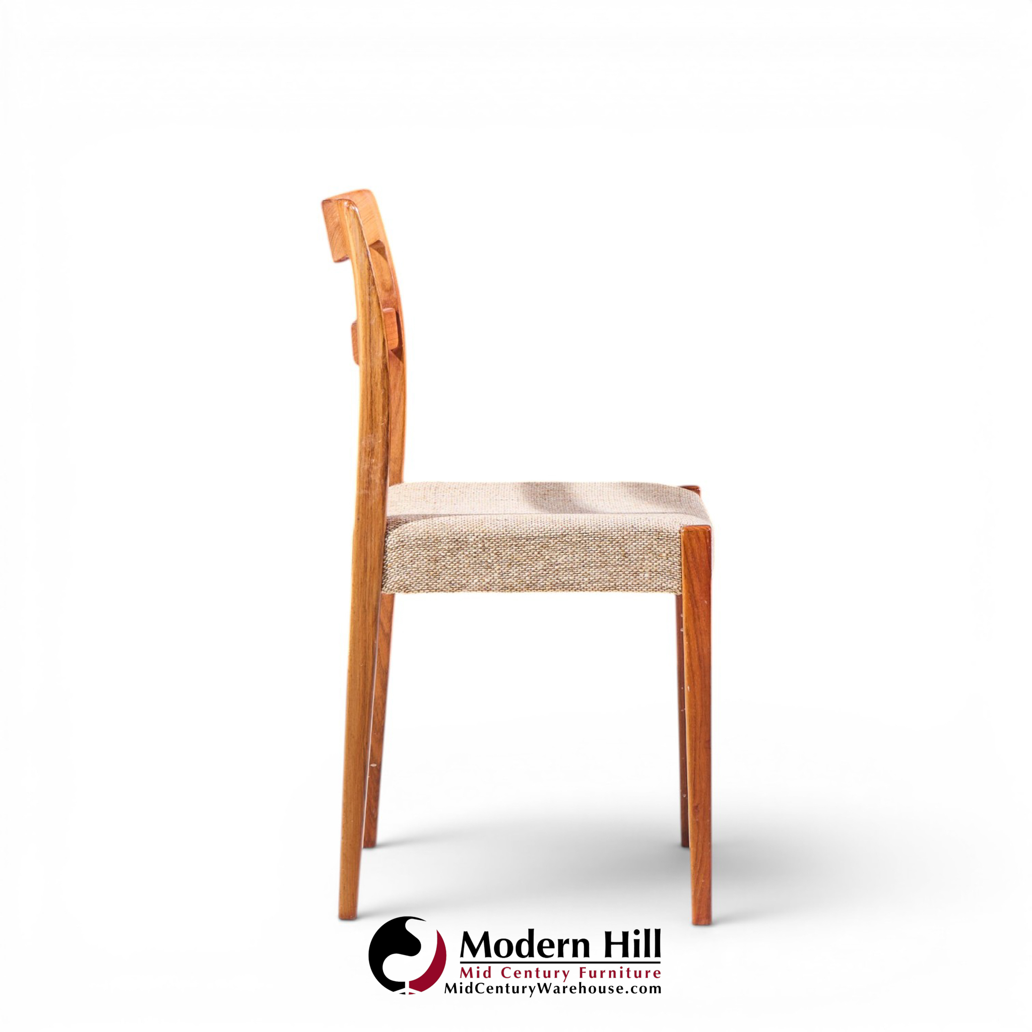 nils jonsson for troeds garmi mid century swedish teak dining chairs - set of 8