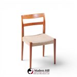 nils jonsson for troeds garmi mid century swedish teak dining chairs - set of 8