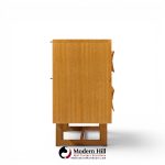 paul laszlo for brown saltman mid century bleached mahogany lowboy dresser
