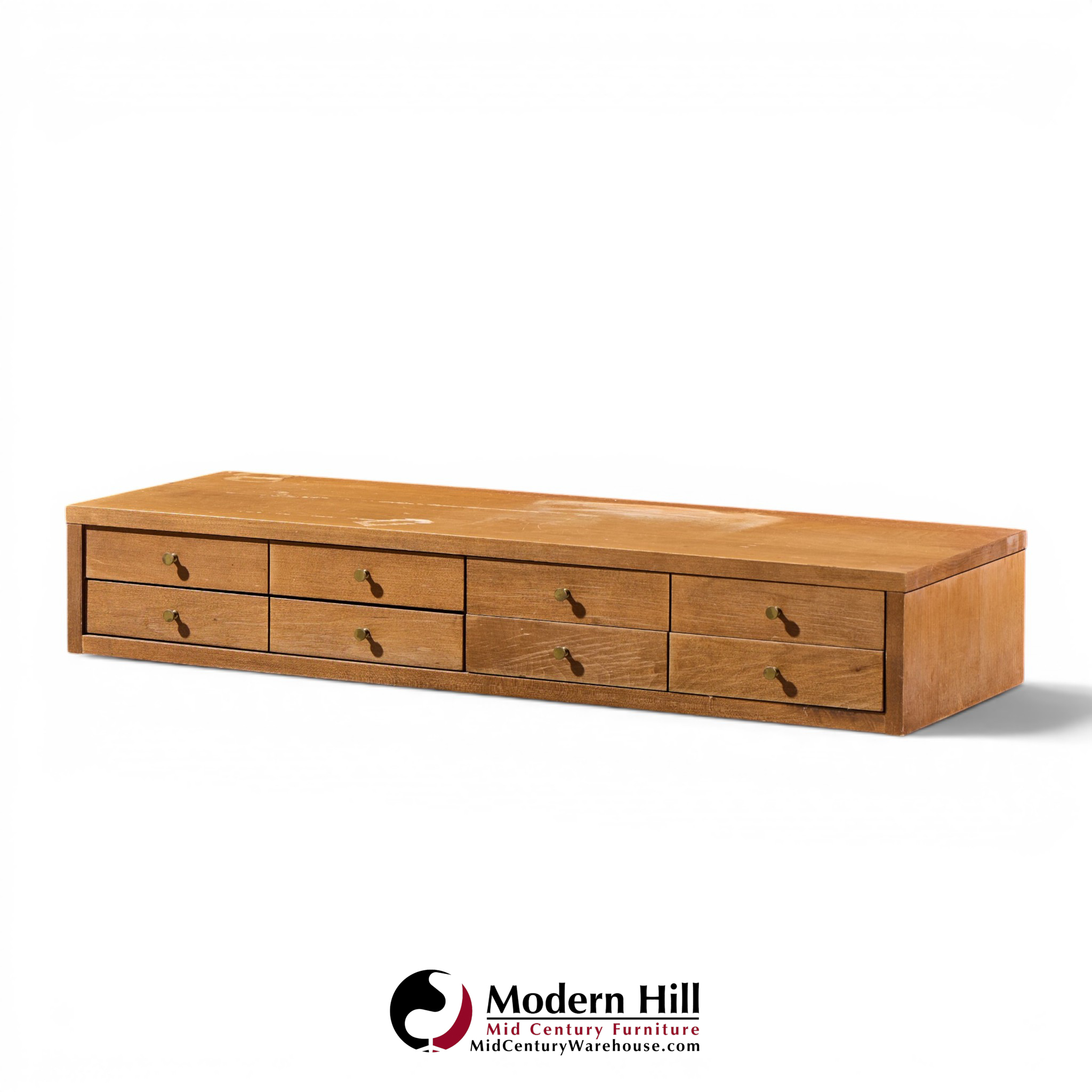 paul mccobb for planner group mid century 8 drawer jewelry chest