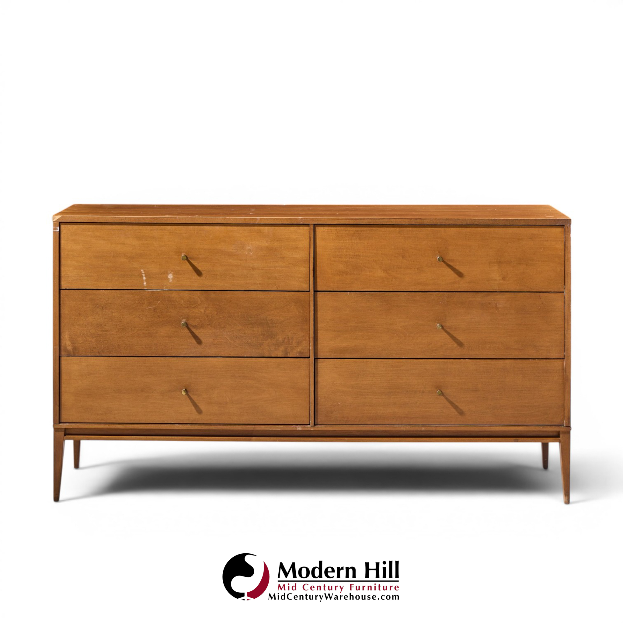 paul mccobb for planner group mid century lowboy dresser
