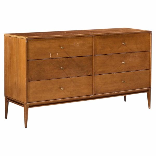 paul mccobb for planner group mid century lowboy dresser