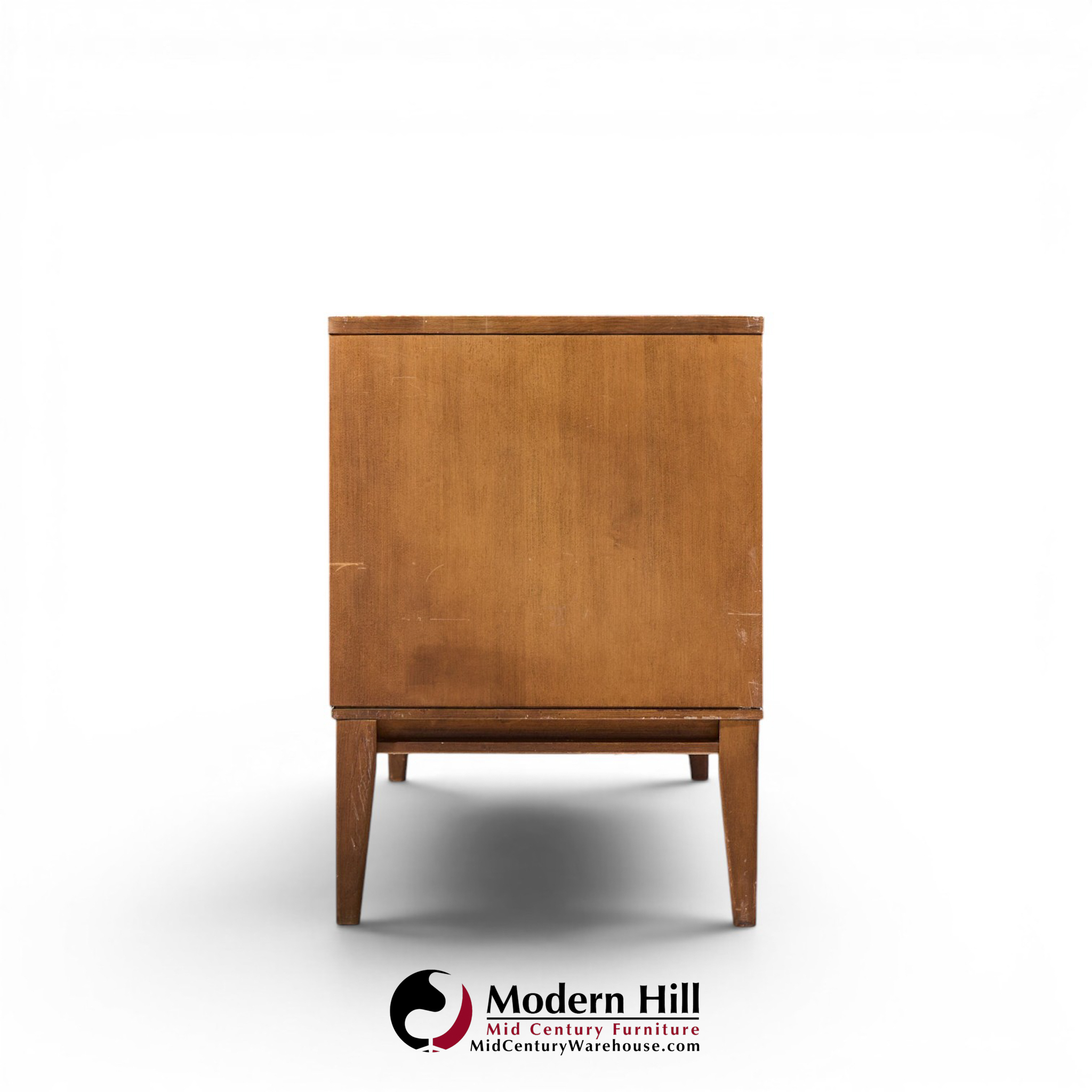 paul mccobb for planner group mid century maple sliding door credenza