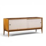 paul mccobb for planner group mid century sliding door credenza