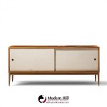 paul mccobb for planner group mid century sliding door credenza