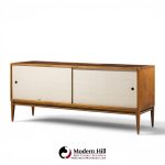 paul mccobb for planner group mid century sliding door credenza