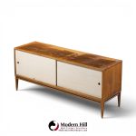 paul mccobb for planner group mid century sliding door credenza