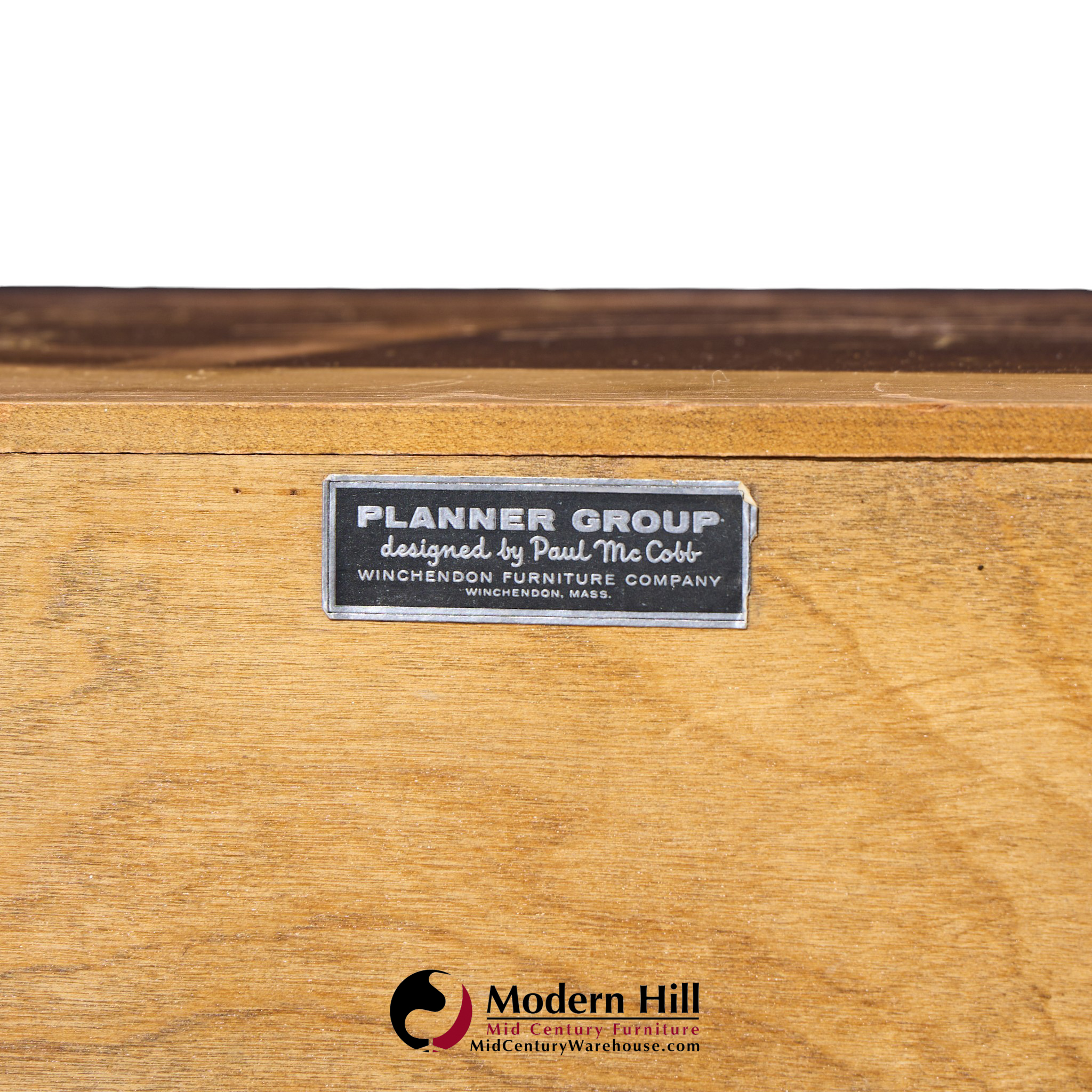 paul mccobb for planner group mid century sliding door credenza