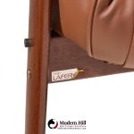 percival lafer mp41 mid century brazilian leather lounge chair and ottoman