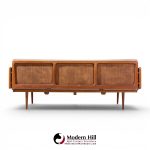 peter hvidt and orla mølgaard nielsen mid century teak and cane daybed