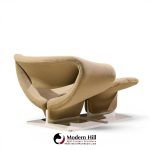 pierre paulin for artifort mid century ribbon chairs with ottoman