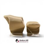 pierre paulin for artifort mid century ribbon chairs with ottoman