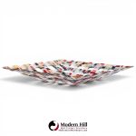 renato foti 2006 large fused glass tray