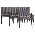 robsjohn gibbings for widdicomb mid century ebonized walnut dining chairs - set of 6