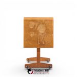 robsjohn gibbings for widdicomb mid century bleached mahogany dropside console table