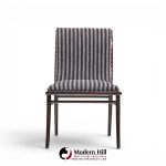 robsjohn gibbings for widdicomb mid century ebonized walnut dining chairs - set of 6