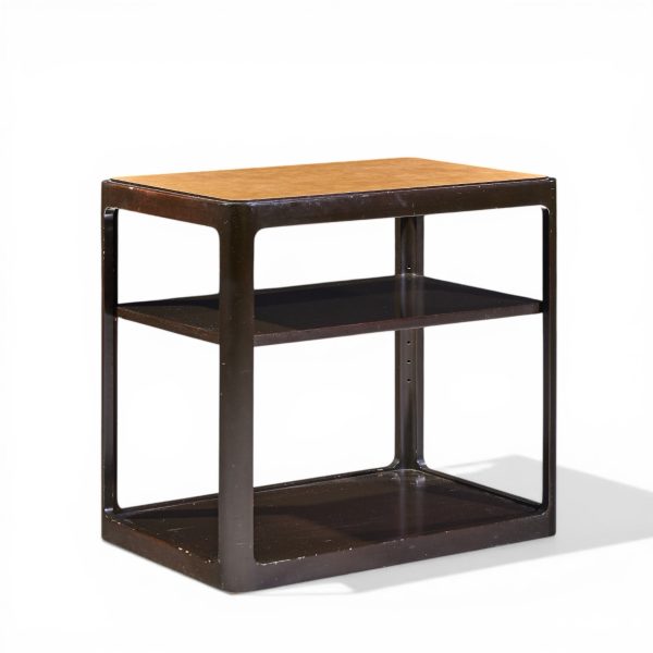 roger sprunger for dunbar mid century mahogany side table