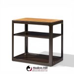 roger sprunger for dunbar mid century mahogany side table