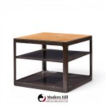 roger sprunger for dunbar mid century mahogany side table