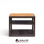 roger sprunger for dunbar mid century mahogany side table