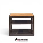 roger sprunger for dunbar mid century mahogany side table