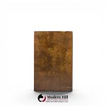 thomasville mid century burlwood and brass credenza
