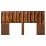 tobago mid century king headboard