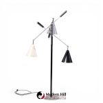 angelo lelli for arredoluce triennial italian floor lamp