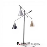 angelo lelli for arredoluce triennial italian floor lamp