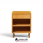 van keppel-green for brown saltman mid century bleached mahogany nightstand