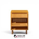 van keppel-green for brown saltman mid century bleached mahogany nightstand
