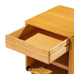 van keppel-green for brown saltman mid century bleached mahogany nightstand
