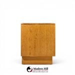 van keppel-green for brown saltman mid century bleached mahogany nightstand