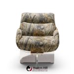 vladimir kagan cosmos mid century lucite lounge chair