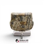 vladimir kagan cosmos mid century lucite lounge chair