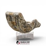 vladimir kagan cosmos mid century lucite lounge chair