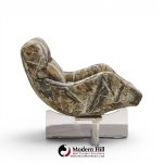 vladimir kagan cosmos mid century lucite lounge chair