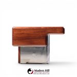 vladimir kagan mid century marble top executive desk