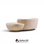 vladimir kagan for directional mid century cloud sculpted sofa