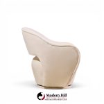 vladimir kagan for directional model 100a mid century swivel lounge chairs - pair